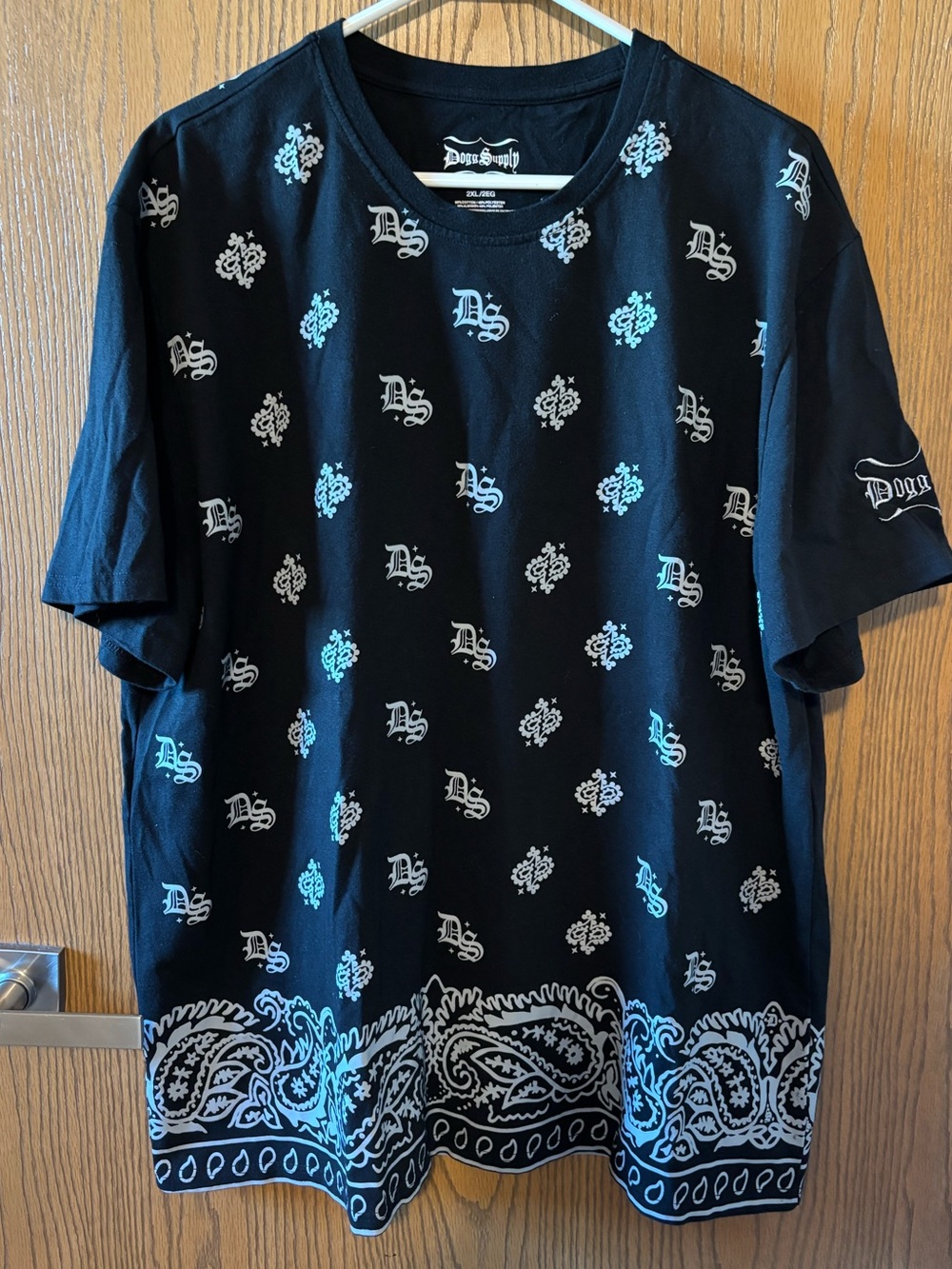 Dogg Supply Bandana Print Short Sleeve Tee
